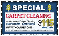Carpet Cleaning Discount
